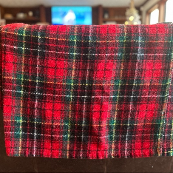 Tennessee Woolen Mills Wearable Blanket Wrap Snap Plaid Stadium Robe Snuggle USA - Picture 9 of 13